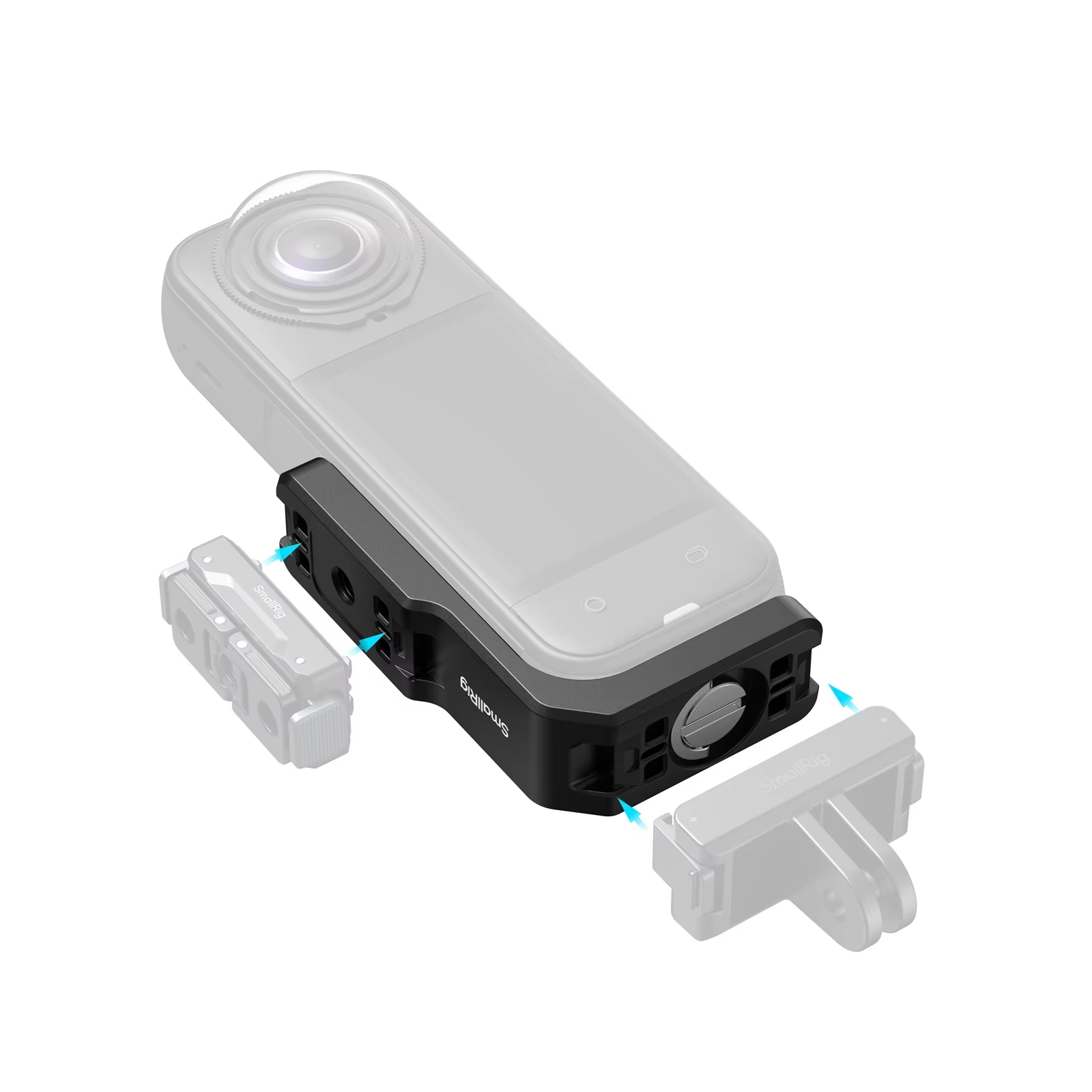 SmallRig X5/X4 Air/X4 แนวตั้ง-ถึงแนวนอน Mount รองรับสําหรับ Insta360 X5 ...