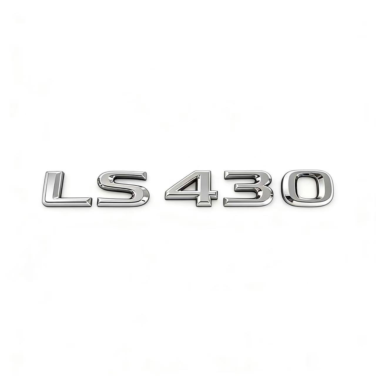 1 x โลหะ LS430 โลโก้รถ Auto รถจักรยานยนต์สติกเกอร์ป้ายรูปลอก LS430 สติก ...