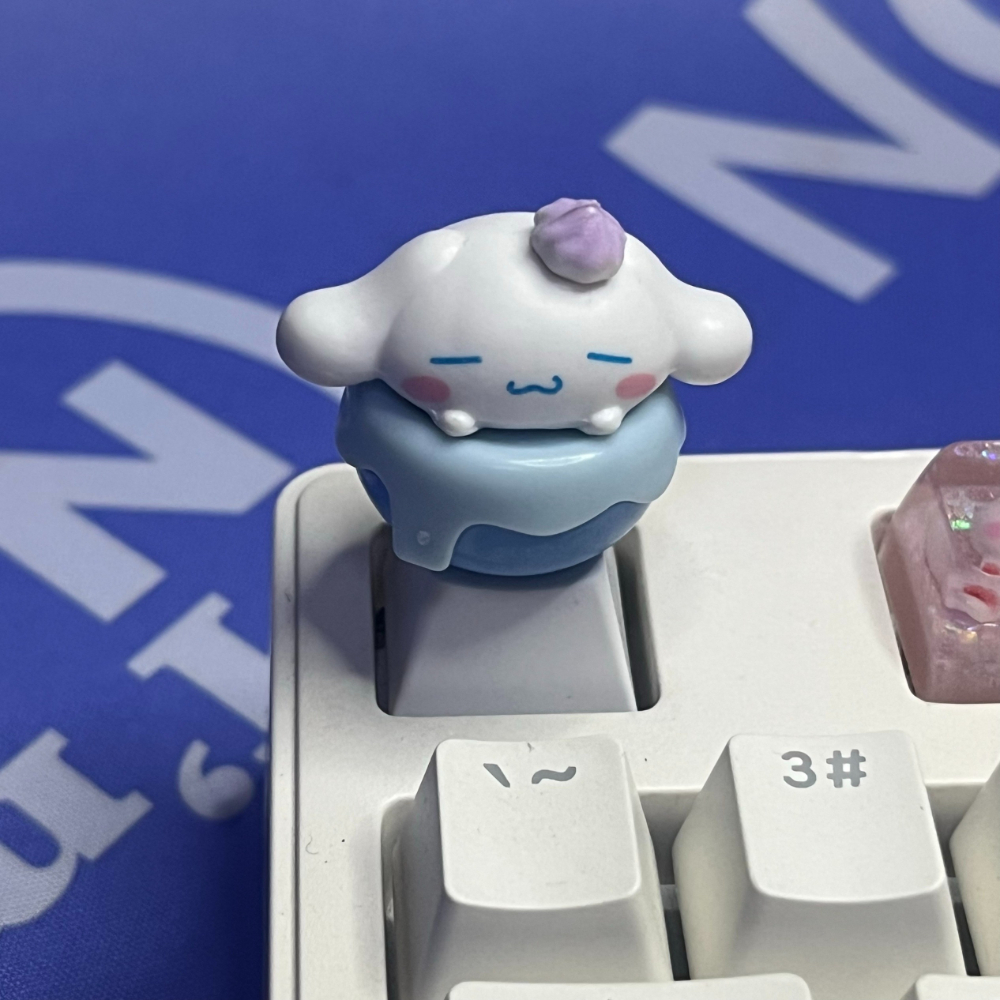 น่ารัก My Melody Kuromi Keycaps สีชมพู XDA Profile Low-Profile ชุด ...