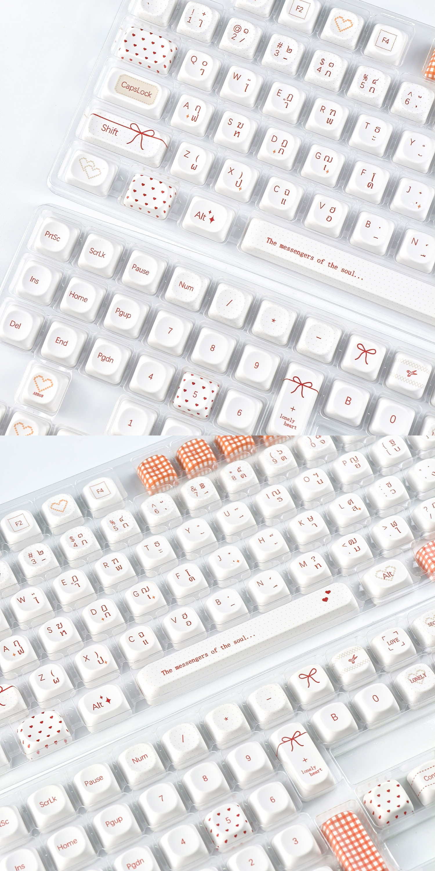 【คีย์แคปไทย】MAIMOOO Instant Noodle Keycap MOA Profile 120 คีย์ PBT Dye ...