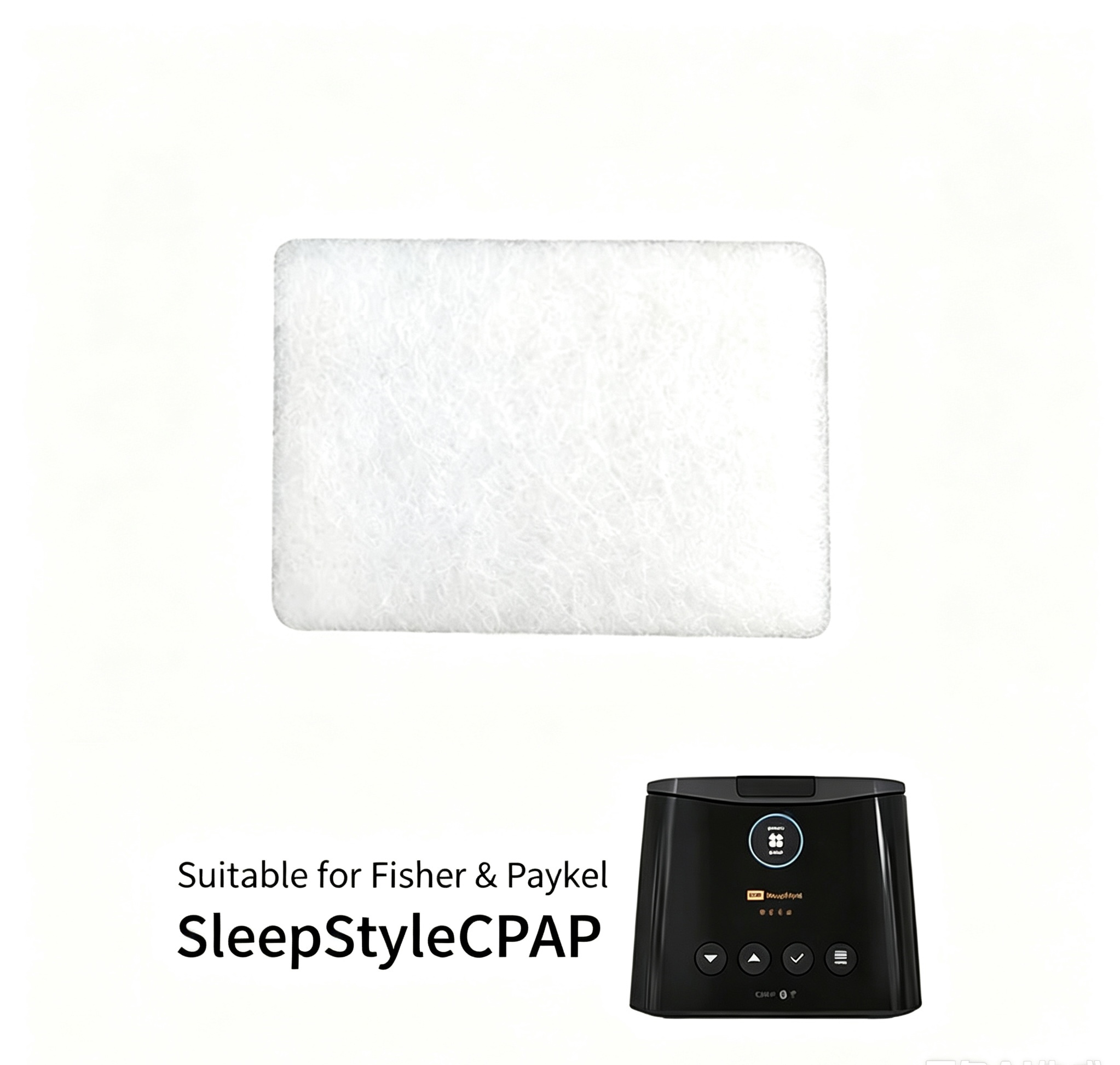10 ชิ้นFisher Peekel Sleepstyle ตัวกรอง CPAP ตัวกรองเครื่องช่วยหายใจ ...