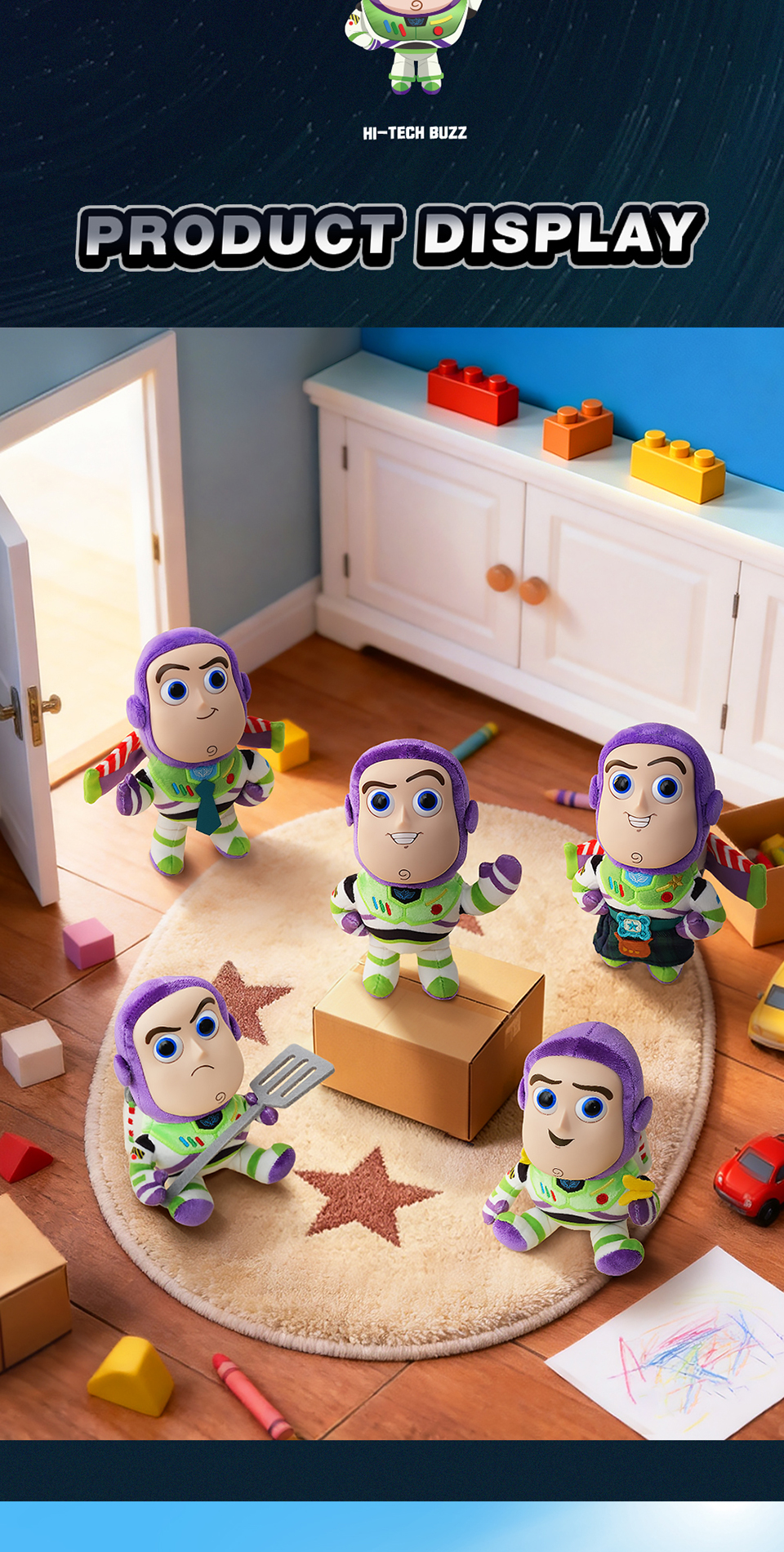【Toy Story Movie Collectibles】52TOYS Disney Pixar Toy Story 5 Buzz ...
