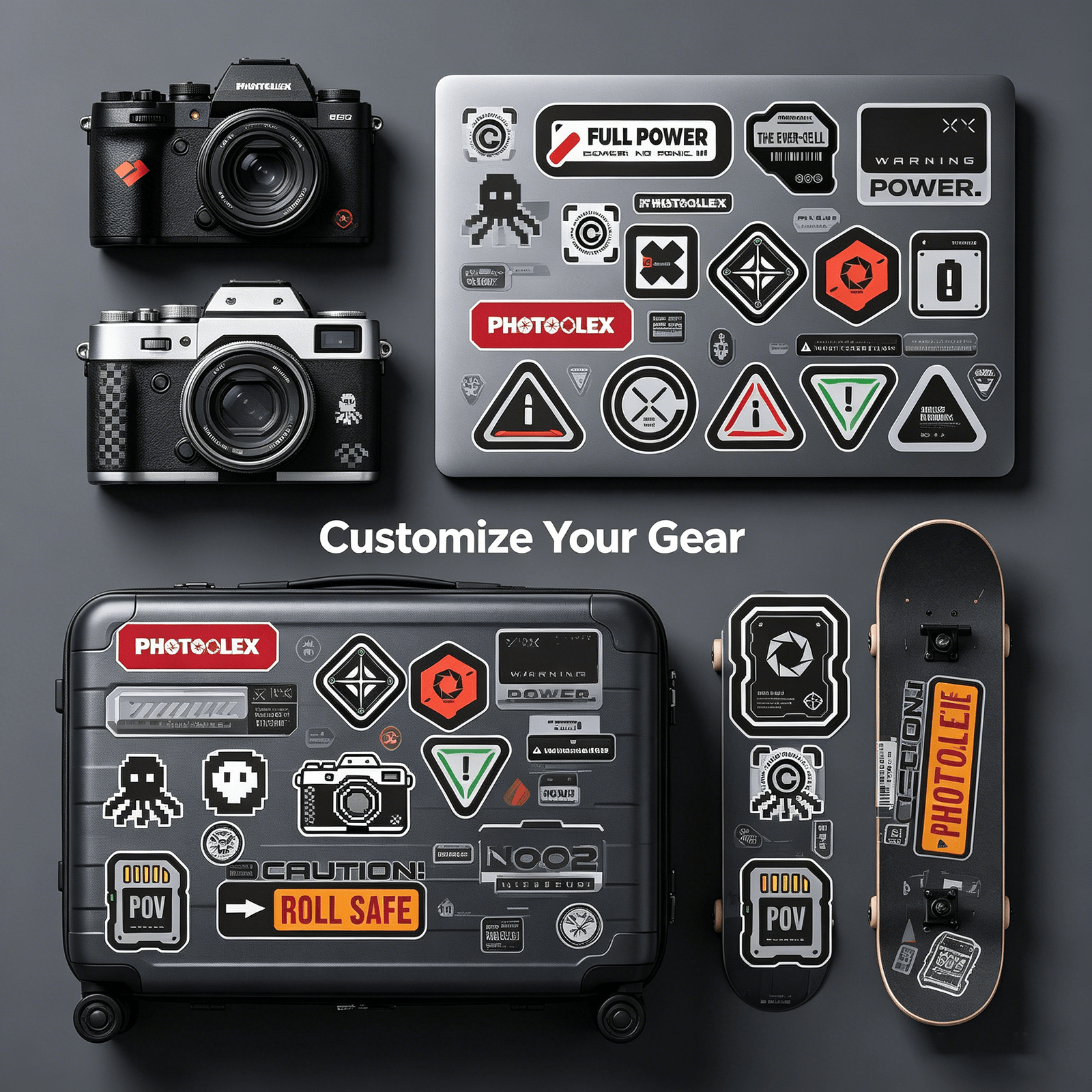 PHOTOOLEX ของขวัญสติ๊กเกอร์สร้างสรรค์ | Shopee Thailand