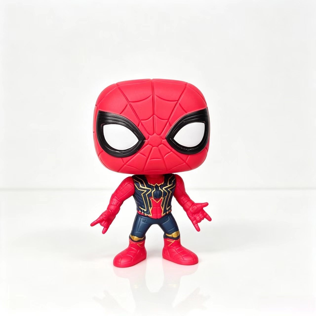 Funko Pop Spider Man ไวนิล Bobble หัวรูป Homecoming เป็น Spider Verse ...