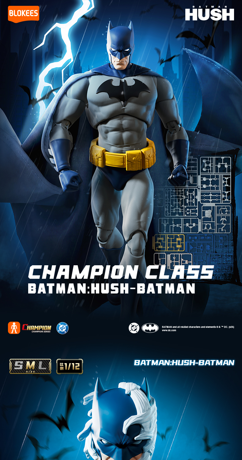 【NEW】BLOKEES DC CC01-6 Hush-Batman Catwoman Harley Quinn Nightwing ...
