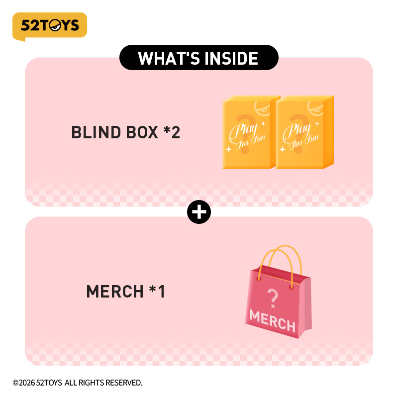 52TOYS Lucky Bag Figure Toys Only ฿549 - Random Blind Box Series ...