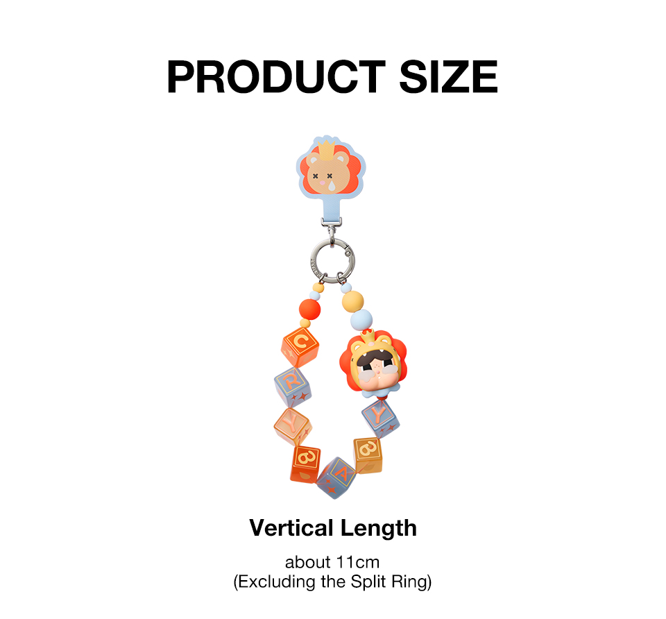 POP MART CRYBABY Crying Round n Round Series - Phone Chain Blind Box ...