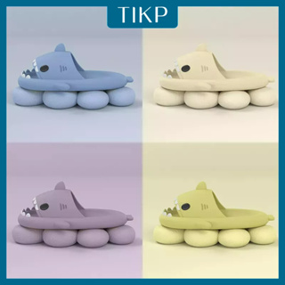 สินค้า Tikp รองเท้าแตะแบบสวม ลายการ์ตูนฉลาม สไตล์เกาหลี สำหรับผู้หญิง 10 สี ขนาด:36-45 MS929