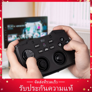 Rii RK 707 2.4 GHz เม้าส์เล่นเกมไร้สายพร้อมทัชแพดสีขาว