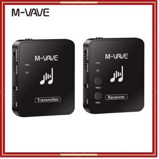 M-vave WP-10 2.4GHz หูฟังไร้สาย ระบบส่งสัญญาณ และตัวรับสัญญาณ แบบชาร์จไฟ