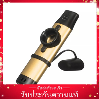 (ของแท้) เครื่องดนตรีอลูมิเนียมอัลลอยด์ Kazoo Woodwind สําหรับผู้เริ่มต้น สีทอง