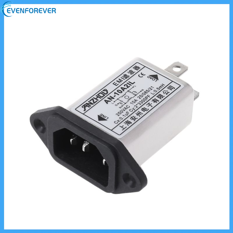 ev-iec320-c14-iec-ฟิลเตอร์-ซ็อกเก็ต-ตัวผู้-แผง-เมาท์-สายไฟ-ฟิลเตอร์-emi