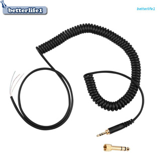 BTM  Replacement Spring Cable Cord Wire Plug for Beyerdynamic DT 770 770Pro 990 990Pro Headphone Accessories