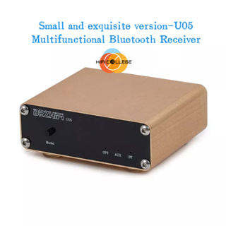 Brzhifi U05 ตัวรับสัญญาณบลูทูธ 5.0 ไร้สาย lossless TV set-top box ไฟเบอร์ออปติก เสียง hifi ถอดรหัสไข้