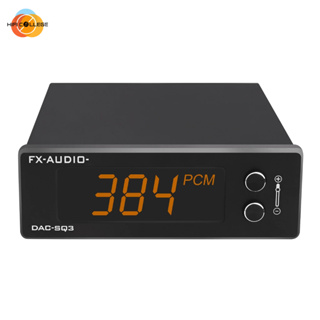 ตัวถอดรหัสเสียง FX Audio DAC-SQ3 HIFI USB ES9038 DSD256 สําหรับคอมพิวเตอร์