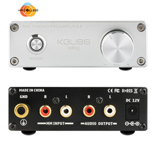 Kguss เครื่องเล่นแผ่นเสียงไวนิล MP02 phono MM phono ขนาดเล็ก