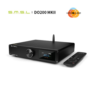 ตัวถอดรหัสเสียง SMSL DO200 MKII MQA DAC ES9068AS XMOS XU316 บลูทูธ OPA1612*5 แอมป์ DSD512 768KHZ 32Bit USB ออปติคอล โคแอกเชียล AES