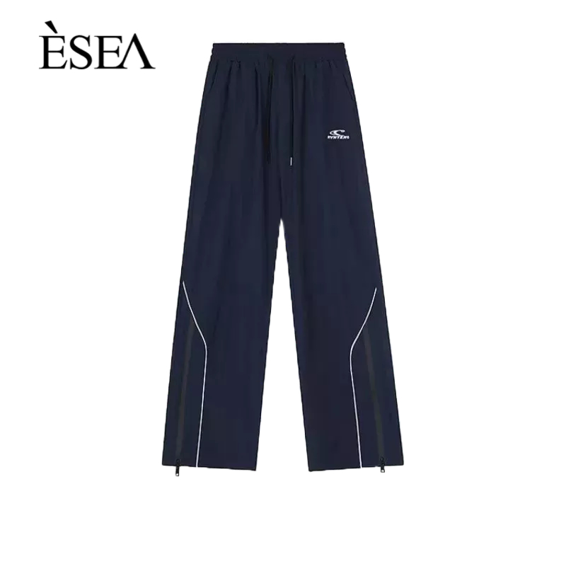 esea-กางเกงขายาวผู้ชายทรงหลวมพิมพ์ลายลำลองเทรนด์แฟชั่นยอดนิยมกางเกงกีฬา