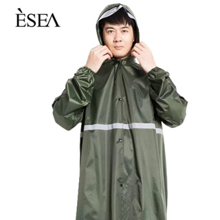 ESEA เสื้อกันฝนผู้ชาย, แบรนด์อินเทรนด์สีทึบ, การออกแบบสะท้อนแสงที่เรียบง่าย, เสื้อกันฝนฤดูร้อนของผู้ชาย