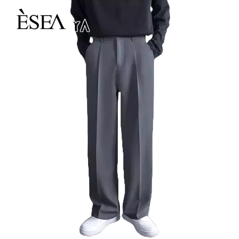 esea-กางเกงขายาวผู้ชาย-สไตล์เกาหลี-แฟชั่นลําลอง-กางเกงยอดนิยม