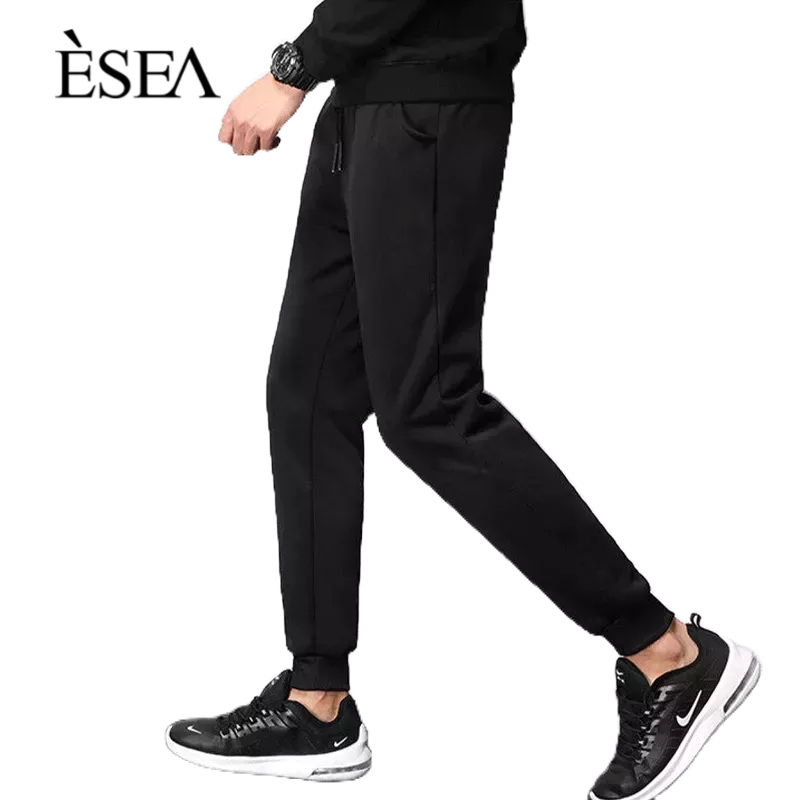 esea-ฤดูหนาวกางเกงกีฬาผู้ชาย-plus-กำมะหยี่หนากำมะหยี่แกะหลวมสบายๆกางเกง
