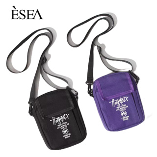 ESEA กระเป๋า Messenger ของผู้ชายกระเป๋าสะพายไหล่พกพาอเนกประสงค์รุ่นเกาหลีอเนกประสงค์กระเป๋าสะพายไหล่แบรนด์ Tide