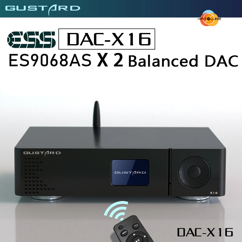 gustard-x16-mqa-dac-a22-mqa-ตัวถอดรหัสสมดุลเรือธง-dac-ak4499-xmos-2021