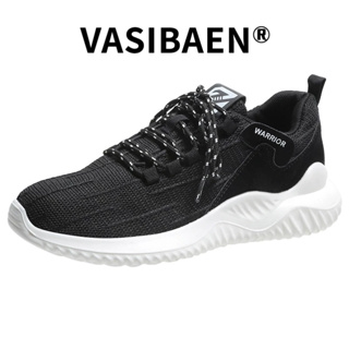 Vasibaen รองเท้ากีฬา รองเท้าวิ่งลําลอง พื้นนิ่ม น้ําหนักเบา ดูดซับแรงกระแทก แฟชั่นฤดูใบไม้ผลิ และฤดูใบไม้ร่วง สําหรับผู้ชาย 2023