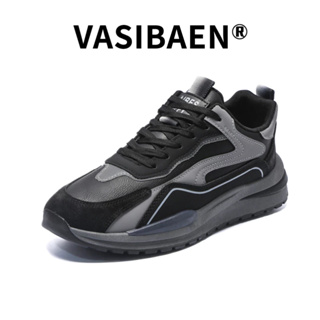 Vasibaen ใหม่ รองเท้าผ้าใบลําลอง ระบายอากาศ กันน้ํา กันกลิ่น เหมาะกับการเล่นกีฬา แฟชั่นฤดูใบไม้ร่วง สําหรับผู้ชาย