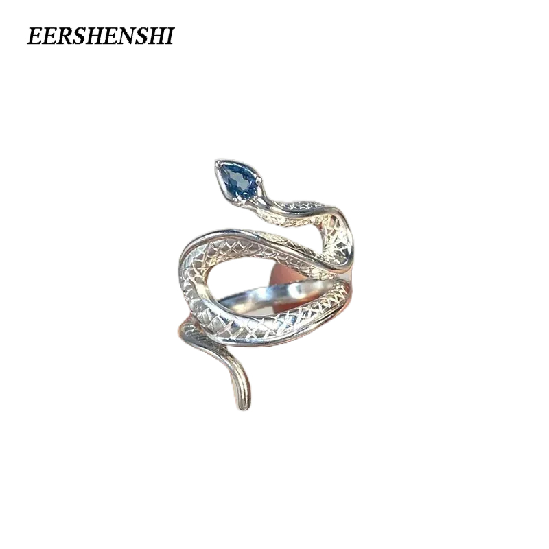 eershenshi-เครื่องประดับผู้ชาย-2023-new-serpentine-vintage-silver-premium-gift-serpentine-mens-ring