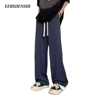 EERSHENSHI กางเกงขายาวผู้ชาย ลำลอง ใหม่ อินเทรนด์ ทุกวัน แฟชั่น อินเทรนด์ แบรนด์ อินเทรนด์ วัยรุ่น ขี้เกียจ ยอดนิยม เรียบง่าย