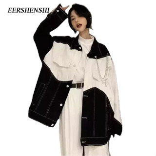 EERSHENSHI เสื้อโค้ทผู้ชาย: สไตล์ฤดูใบไม้ผลิและฤดูใบไม้ร่วงแบรนด์แฟชั่นวรรณกรรมและศิลปะญี่ปุ่นยอดนิยมแขนยาวดีไซน์ใหม่ความรู้สึกแฟชั่นเสื้อโค้ทผู้ชาย