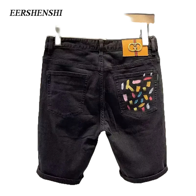 eershenshi-กางเกงขาสั้นผู้ชาย-เทรนด์เยาวชนฤดูร้อน-กางเกงขาสั้นเกาหลี