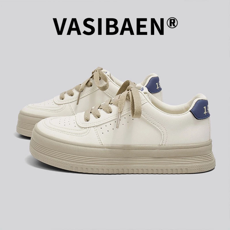vasibaen-รองเท้าแฟลตวินเทจใหม่ของผู้หญิง-รองเท้ากีฬาผู้หญิง-ins-นักเรียน