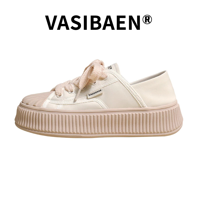 vasibaen-ลำลองกีฬาเฉพาะบิสกิต-2023-รองเท้าผ้าใบผู้หญิงหัวเปลือกหนาทุกการแข่งขันใหม่