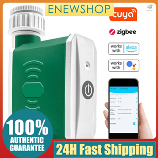 Enew)tuya ZigBee อุปกรณ์รดน้ําต้นไม้ ระบบรดน้ําต้นไม้อัตโนมัติ ควบคุมผ่านแอพ สําหรับ Amazon Alexa Google Assistant