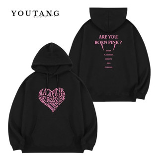 YOUTANG สเวตเตอร์เอเชี่ยนทัวร์ 2023 คอนเสิร์ต BORN PINK ล้อมรอบด้วยเสื้อผ้าแบบเดียวกัน บวกกับสเวตเตอร์กำมะหยี่บางๆ ในฤดูใบไม้ร่วงและฤดูหนาว