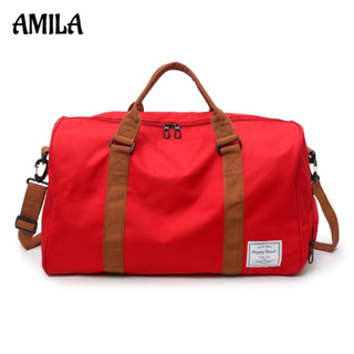 Amila กระเป๋าสะพายไหล่ ความจุสูง กันน้ํา ระบายอากาศ ทนต่อการสึกหรอ เหมาะกับการพกพาเดินทาง เข้ายิม ออกกําลังกายกลางแจ้ง