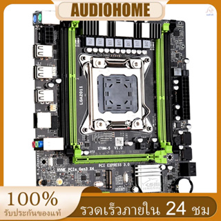 Jingsha X79M-S 2.0 เมนบอร์ดเกมมิ่ง ช่องคู่ DDR3 ความเร็วสูง อินเตอร์เฟซ M.2 รองรับ CPU LGA2011