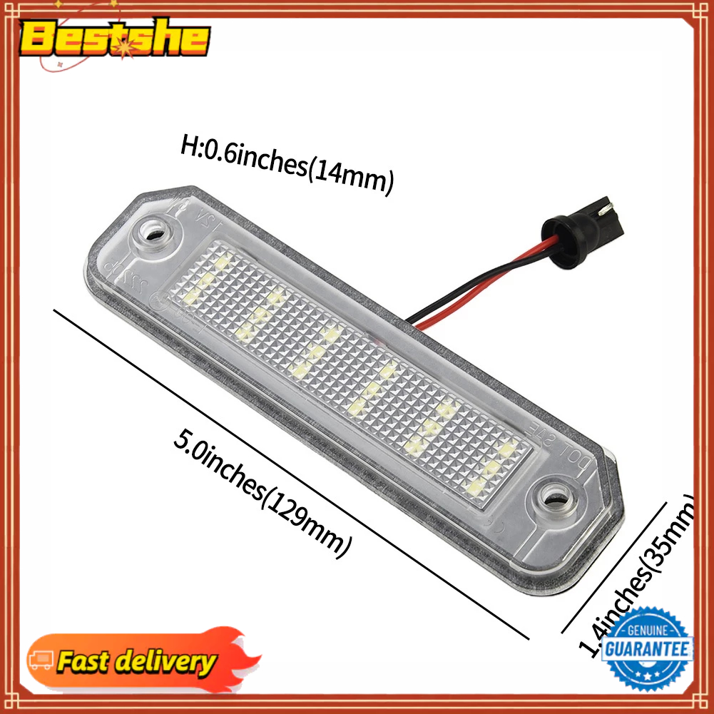 หลอดไฟ-led-สีขาว-สําหรับติดป้ายทะเบียนรถยนต์-honda-civic-ej-ek-em-ek9-ek4-del-sol-92-00-2-ชิ้น