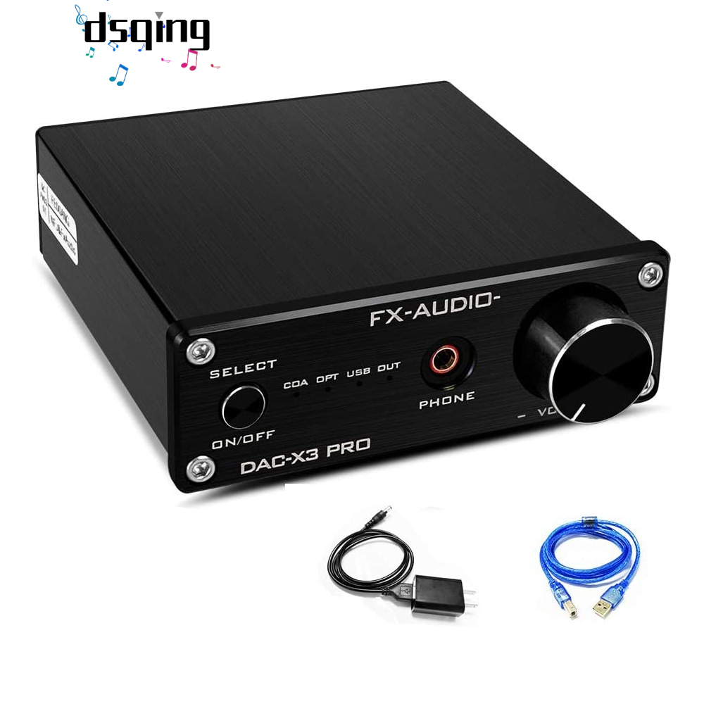 Fx-audio เครื่องขยายเสียงหูฟัง DAC-X3PRO USB DAC ESS9023 CS8416 รองรับ ...