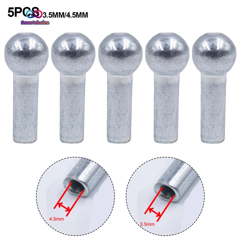 5 ชิ้นยิมรอกเครื่อง Stopper สาย Ball Terminals Wire Port Joint Parts ...