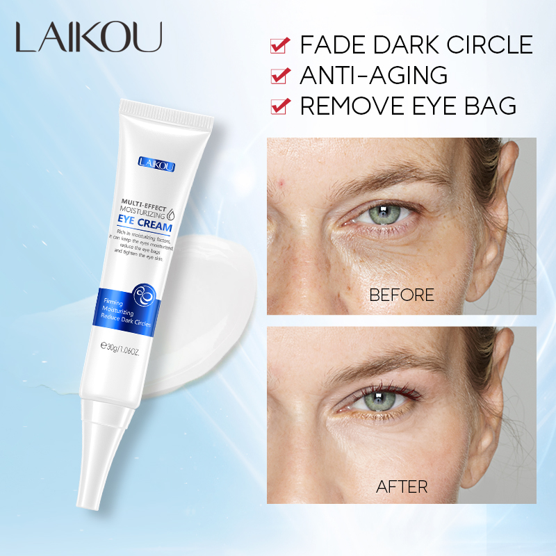 Laikou Moisturizing Eye Cream Anti Anti Aging Puffiness Repair Moisturizer 30g Shopee Thailand