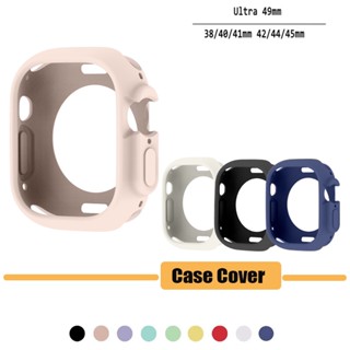 ภาพขนาดย่อสินค้าเคสซิลิโคนนิ่ม สําหรับ Apple Watch Ultra 49 มม. iWatch Series 38 มม. 40 42 44 มม. 41 45 มม.