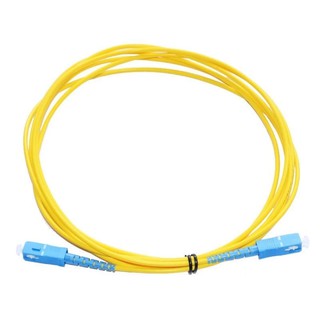 สายไฟเบอร์ออฟติกส์ (Fiber Optic) SC-SC Singlemode Simplex Patch Cord 3 M