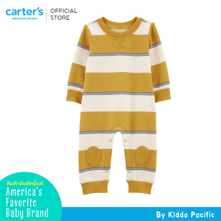 carters-jumpsuit-1pc-yellow-stripe-l9-คาร์เตอร์เสื้อผ้าชุดจั๊มสูทมีลาย