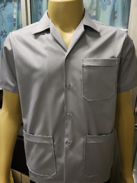 ภาพสินค้าเสื้อช็อป เสื้อช่าง 3 กระเป๋า ผ้าคอมทวิว พร้อมส่ง 6 สี จากร้าน shirt_shop01 บน Shopee ภาพที่ 5