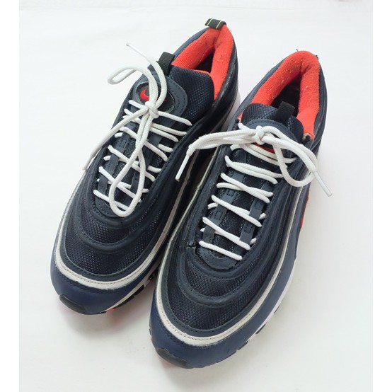 Air max 97 top midnight navy/habanero red ราคา