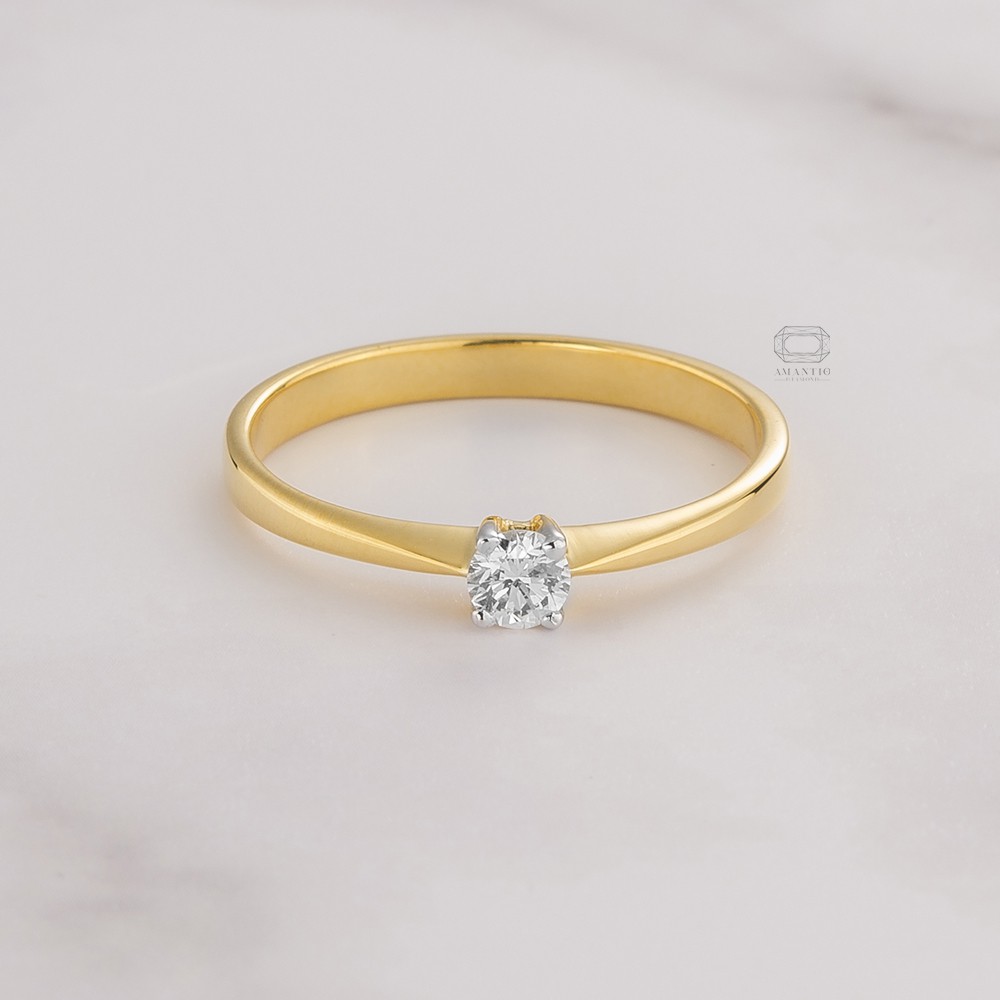 amantio-diamond-solitaire-ring-แหวนเพชรแท้18k-yellow-gold-e-colorน้ำ99