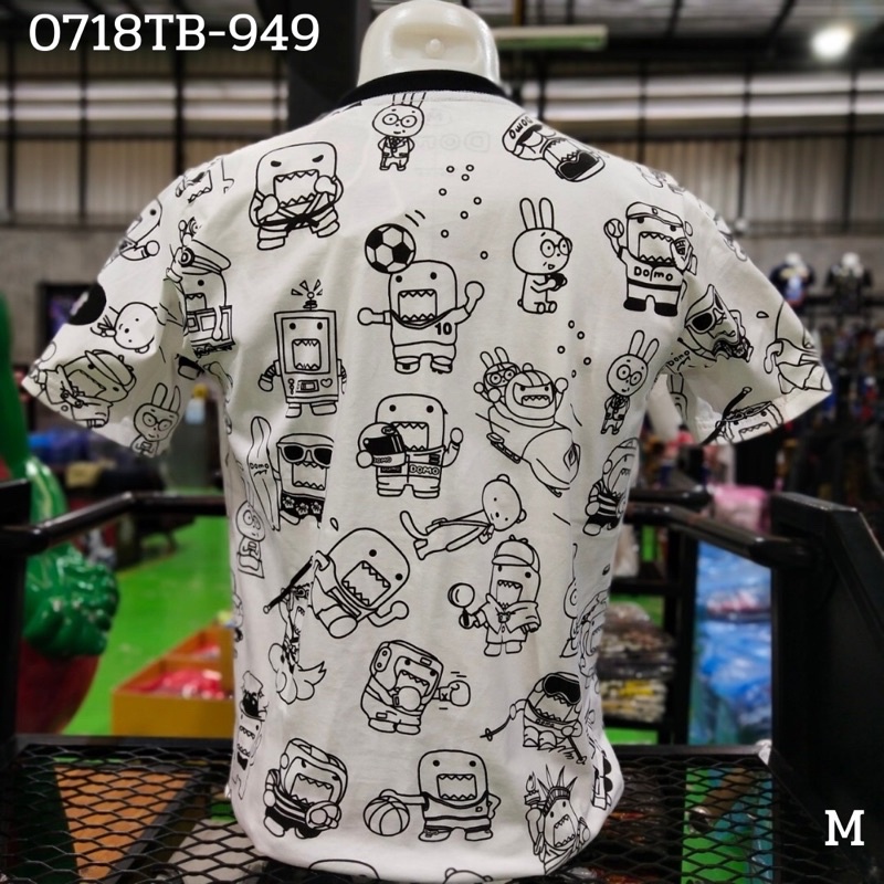 เสื้อยืดลิขสิทธิ์แท้-ลายการ์ตูน-โดโม่-domo-แท้100